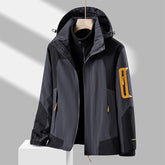 MARKERWAY New Outdoor Jacket Men's Three-in-one Two-piece Padded Liner Ski Suit